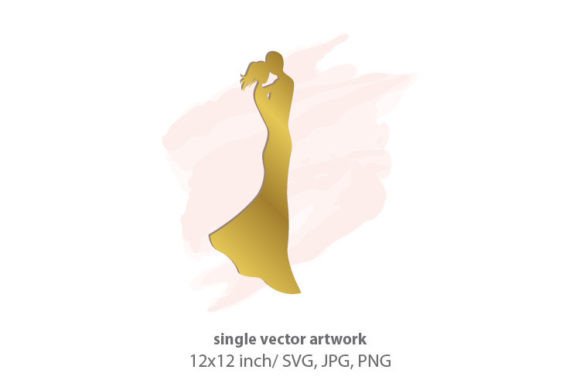 Elevating Digital Design with Watercolor Splash Man and Woman SVG Artwork