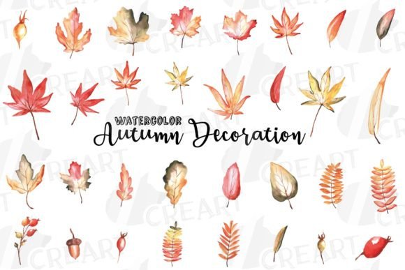 Enhancing Your Creative Projects with Autumn Leaves Watercolor Clip Art