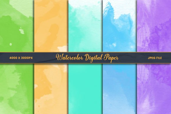 Integrating Digital Paper and Watercolor Backgrounds into Professional Design Workflows