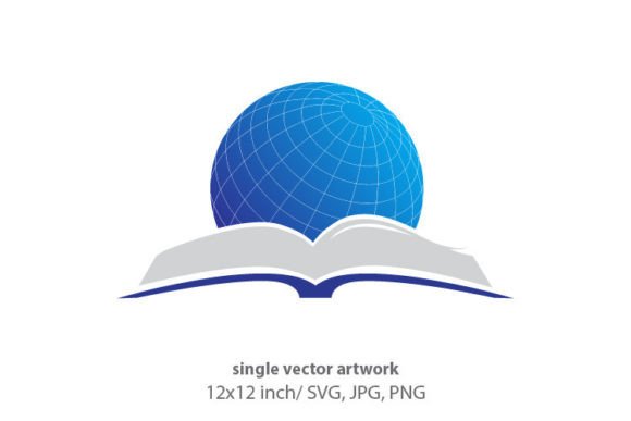 Strategic Visual Communication: Leveraging the Open Book and Globe Logo Icon