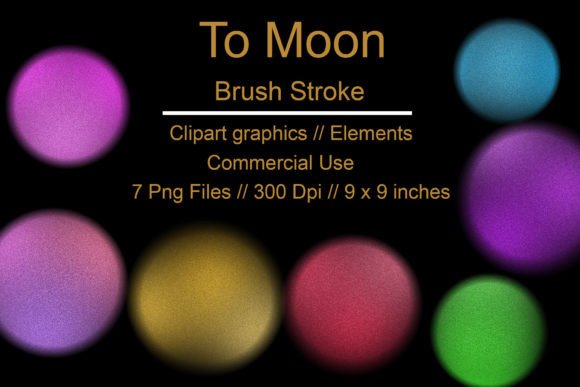 To Moon Brush Stroke Clipart Element: A Practical Guide for Digital Creators