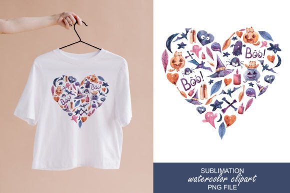Watercolor Halloween Cute Sublimation: Integrating High-Quality Assets into Your Creative Workflow