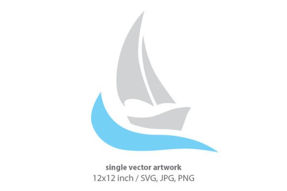 Yacht Icon Vector Illustration: A Versatile Asset for Modern Design Projects